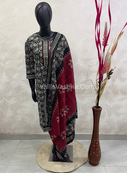 Ready Made - Salwar, Kameez & Duppatta(3pc) - Printed - VVRBS004
