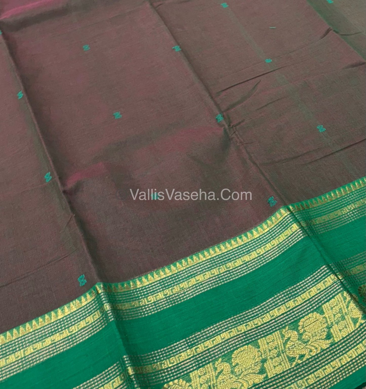 Kanchi Cotton Saree - VVKCS012