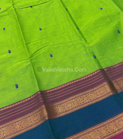 Kanchi Cotton Saree - VVKCS017