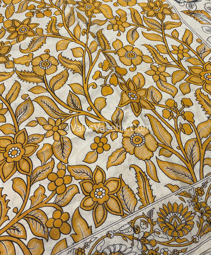 Pure Kalamkari Cotton Saree - VVPKC002