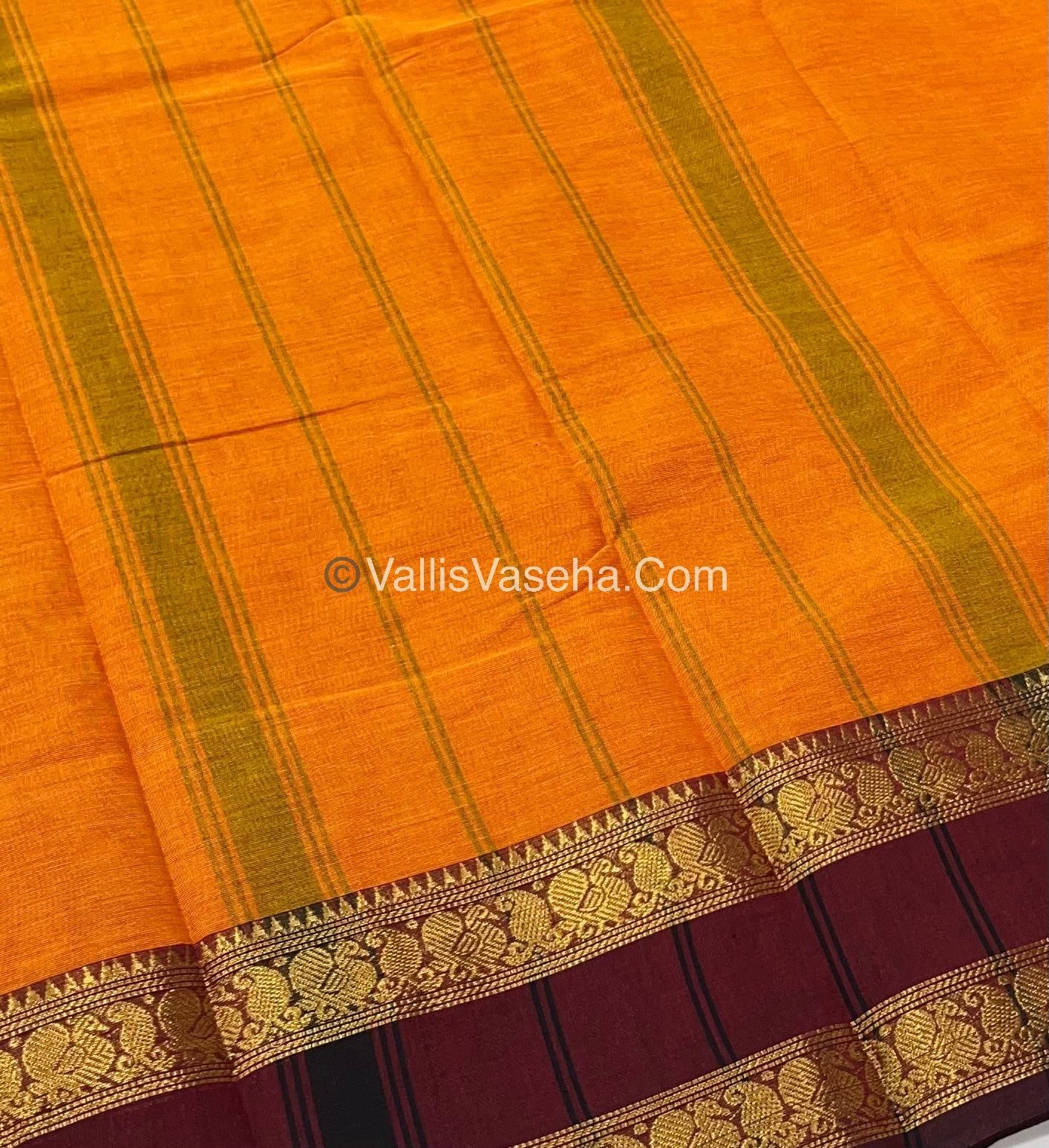 Kanchi Cotton Saree - VVKCS015