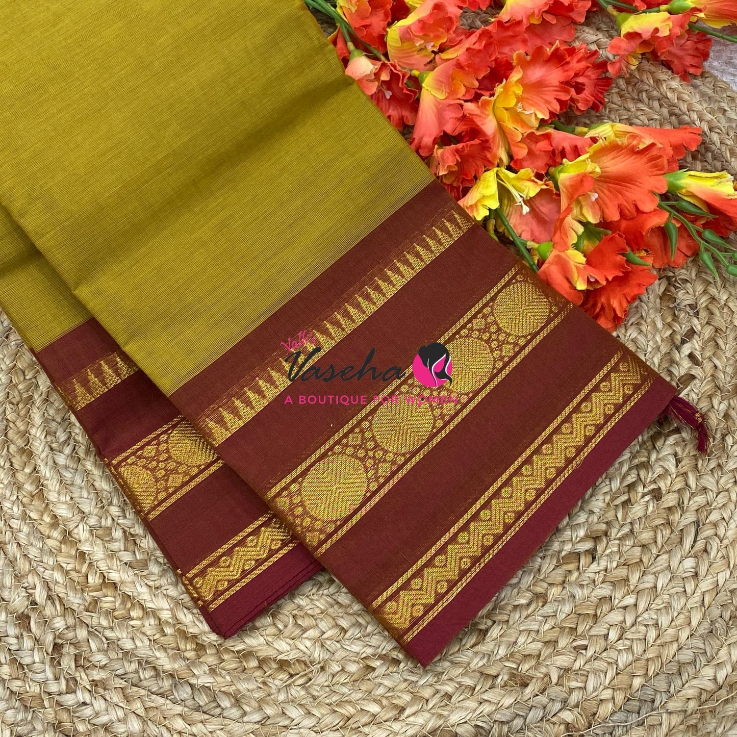 Kanchi Cotton Saree - VVKCS032