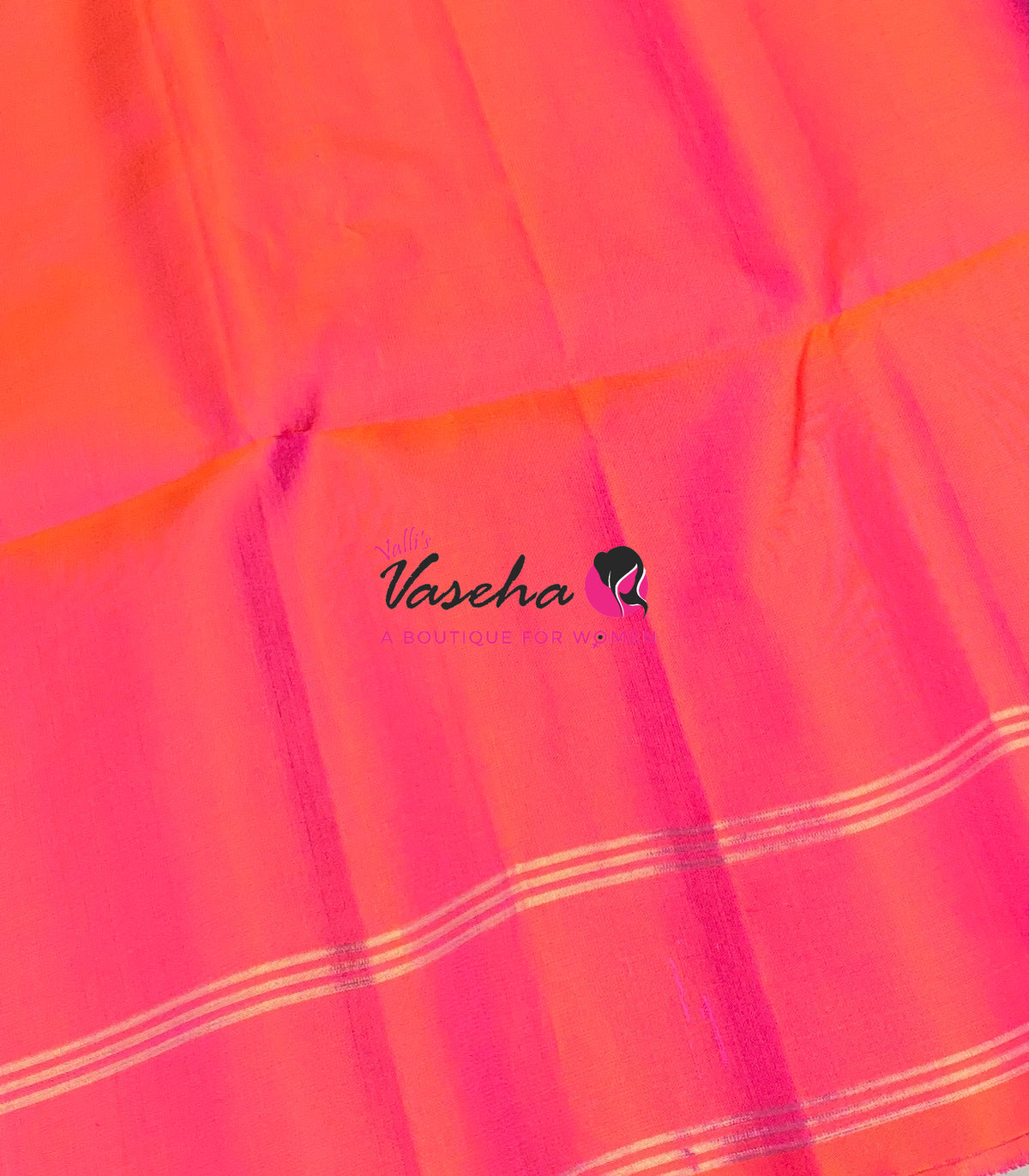Pure Soft Silk Saree  - Wine & Peach Combo - VVPSS141