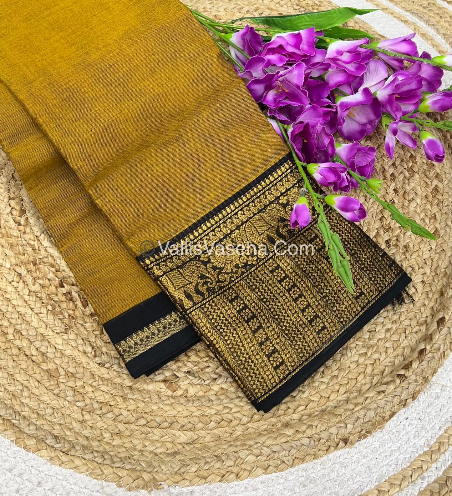 Kanchi Cotton Saree - VVKCS015