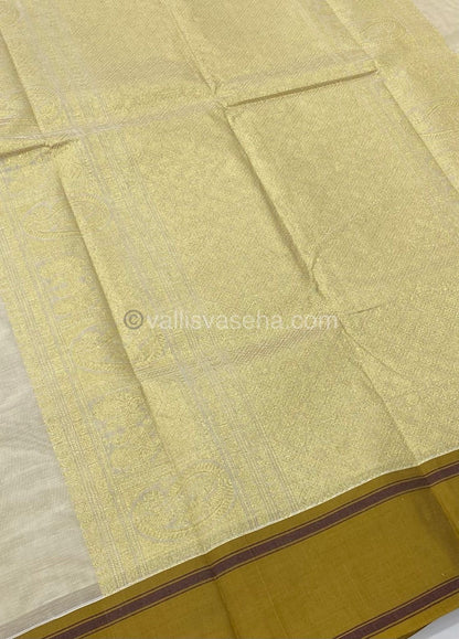 Premium Kanchi Cotton Saree - VVKCS004