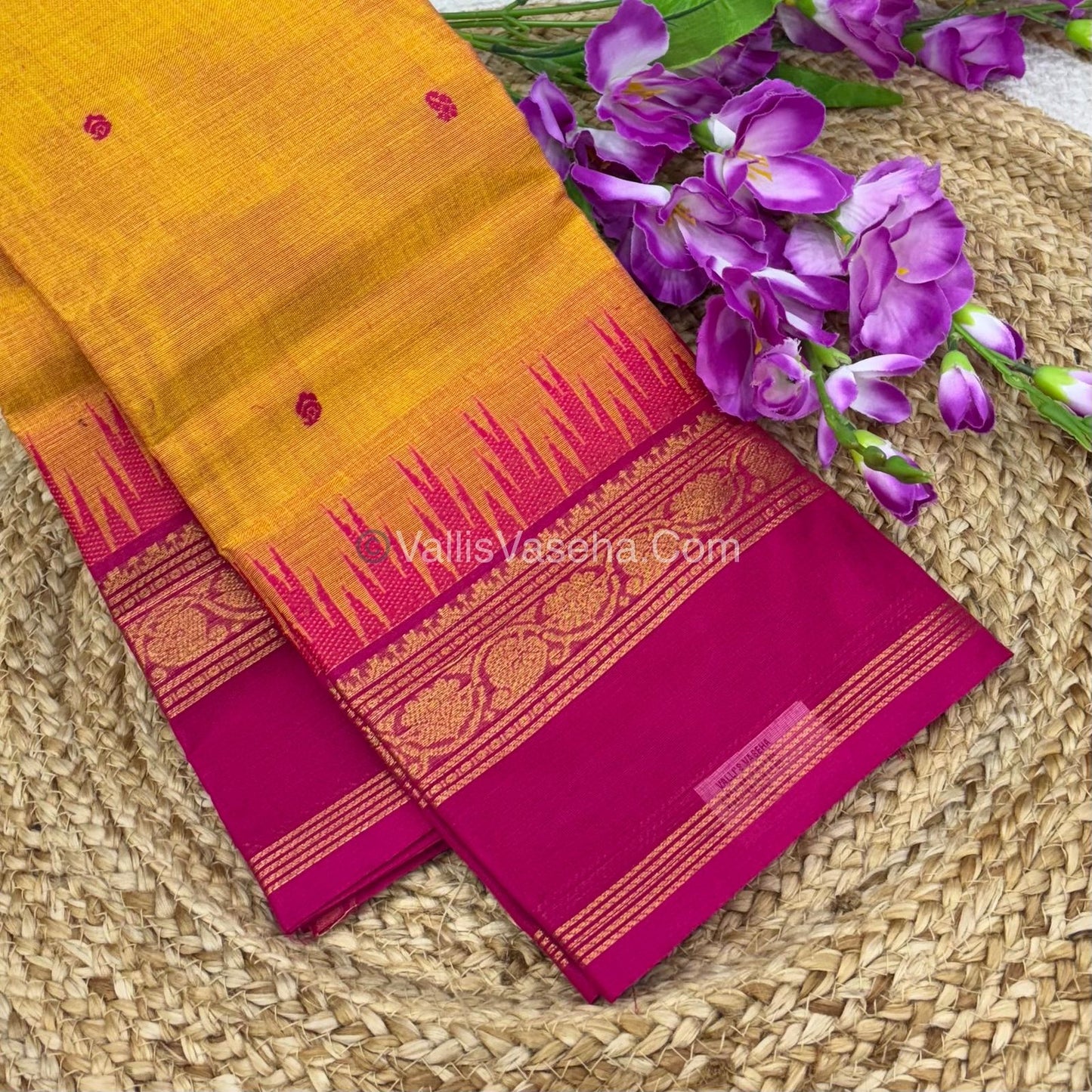 Kanchi Cotton Saree - VVKCS012