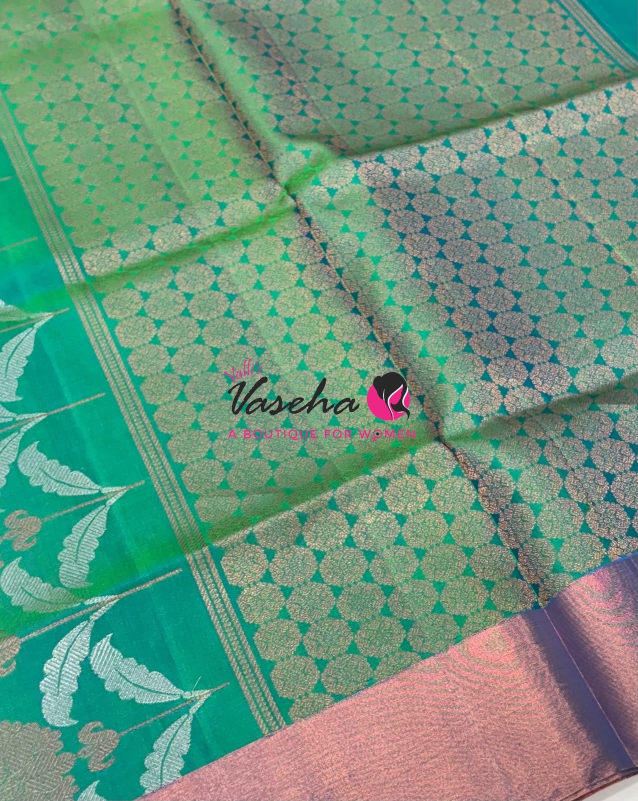 Pure Soft Silk Saree - Happy Sale - 50%less - VVAD001