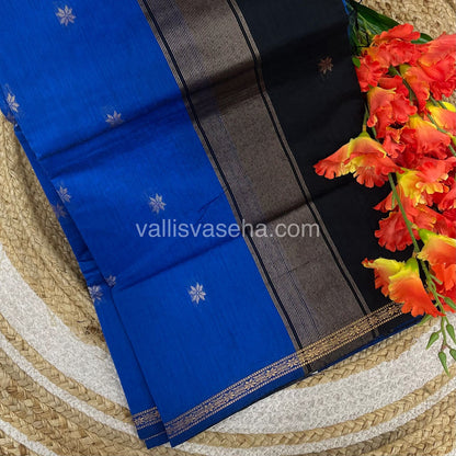 Semi Maheshwari Silk Cotton Saree - VVMSC006