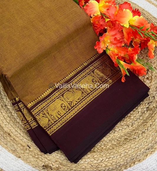 10 Yards - Kanchi Cotton Saree - VVKC901