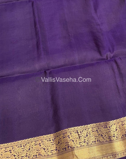 Pure Soft Silk Saree - Kanchi Border - VVPSS033