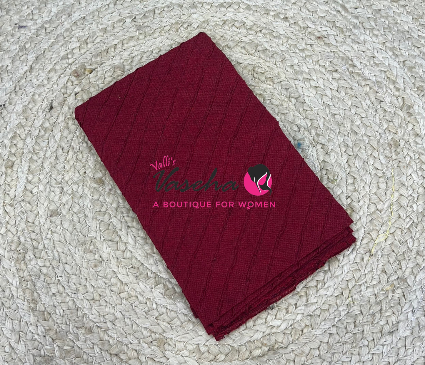 Blouse Bit - Pintec Plain  - Cross Lines - 1 mtr - VVBPC001