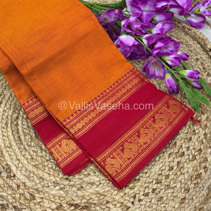 Kanchi Cotton Saree - VVKCS016