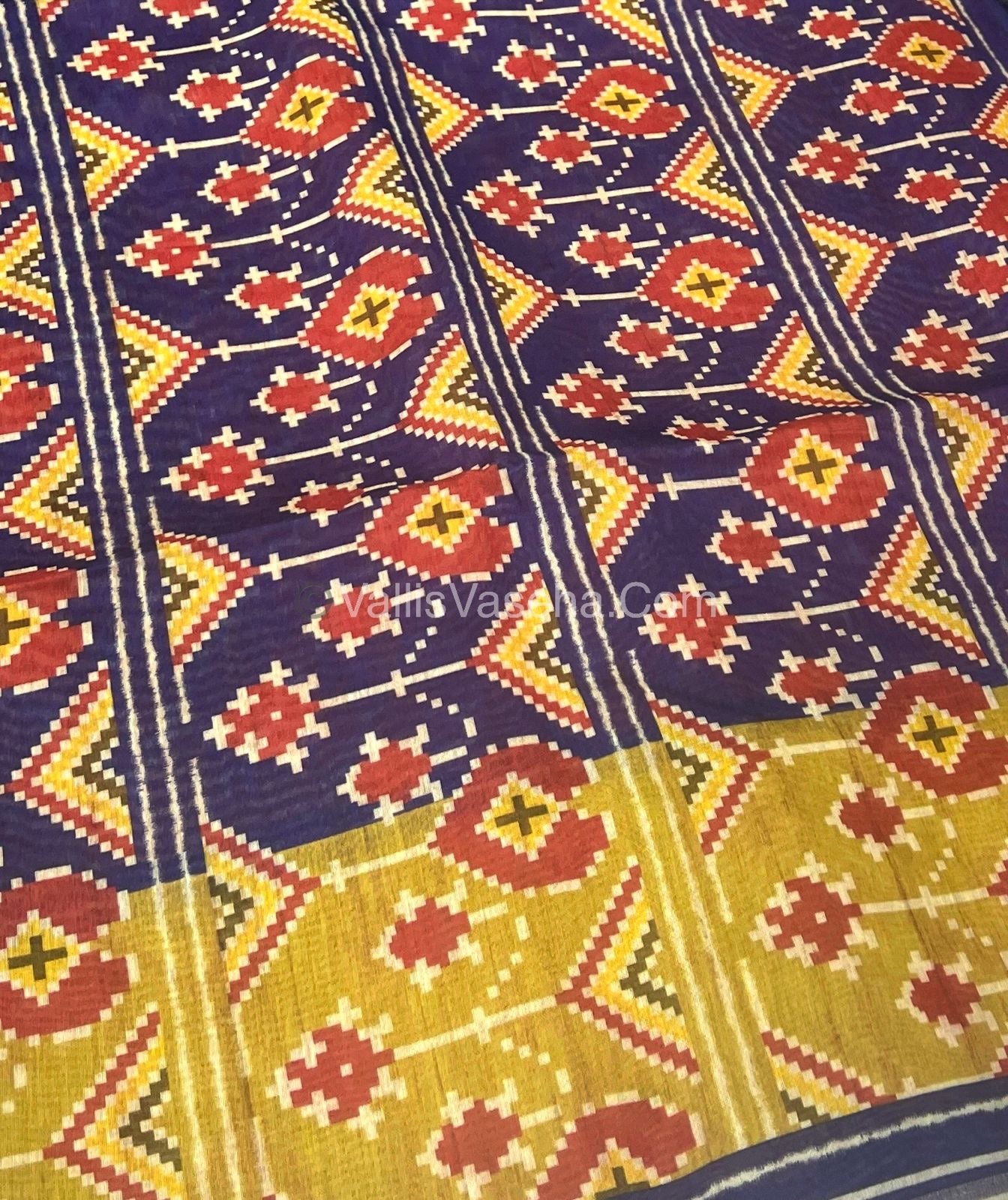 Semi Tussar Saree  - VVSTS009