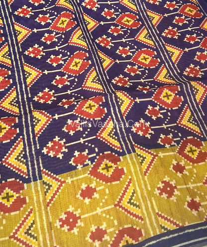 Semi Tussar Saree  - VVSTS009