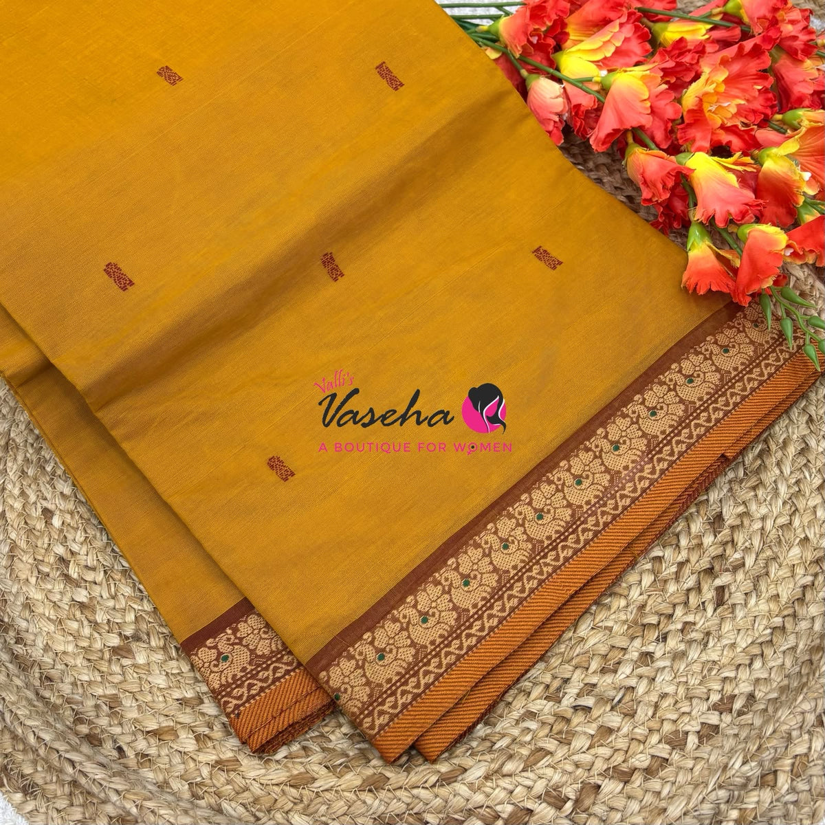 Chettinadu Cotton Saree - VVCCS003