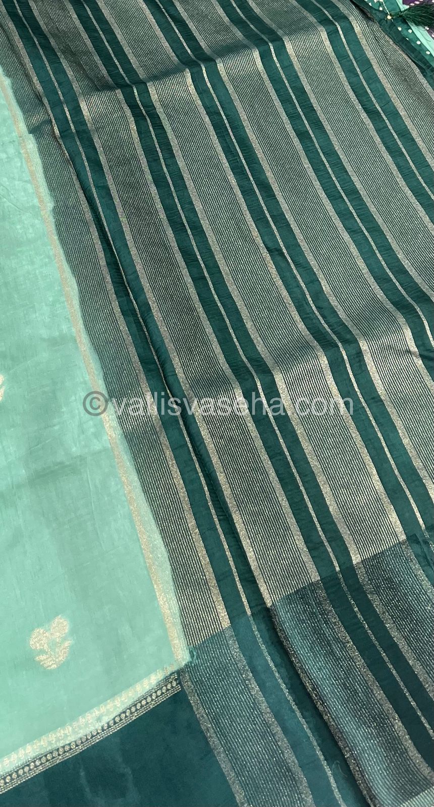 Russian Viscose - Premium Viscose Saree - Retta Petta Border- VVRVS002