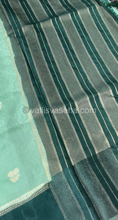 Russian Viscose - Premium Viscose Saree - Retta Petta Border- VVRVS002