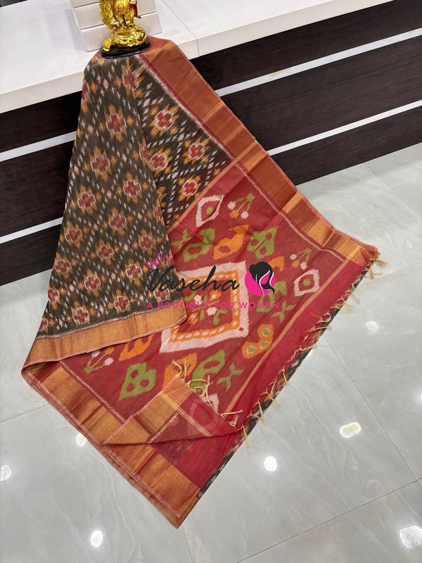 Kota Pochampally Cotton - Light Weight - VVKPS002