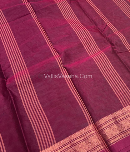 Dhaka Cotton Saree - VVDCS001