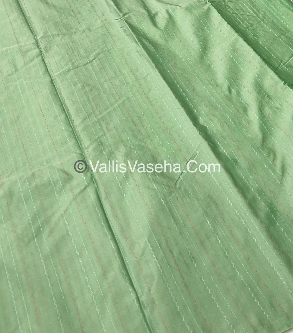 Semi Silk Saree - Aarani Pattu Style - VVSSS005