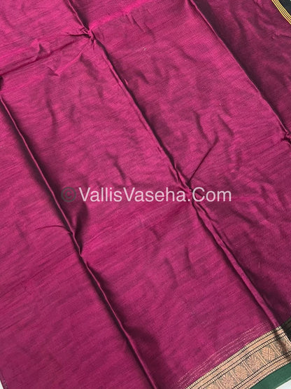 Dhaka Cotton Saree - VVDCS002