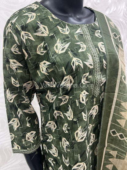 Ready Made - Salwar, Kameez & Duppatta(3pc) - Printed - VVRBS002