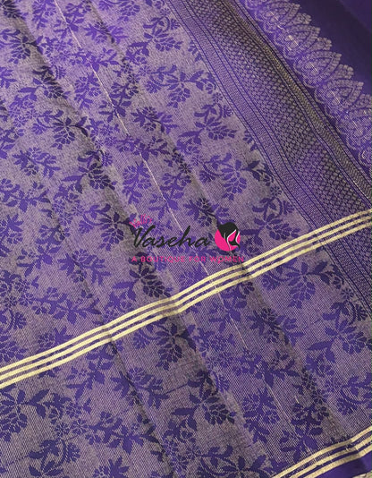 Half Mix - Pure Soft Silk Saree - Retta Petta Border - VVPSS154