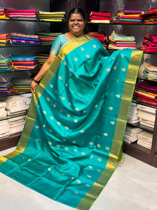 Pure Soft Silk Saree - Kanchi Border - VVPSS015