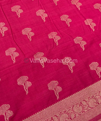 Banarasi - Heritage Silk - Semi Kathan Silk -Pink Shade - VVBHS010