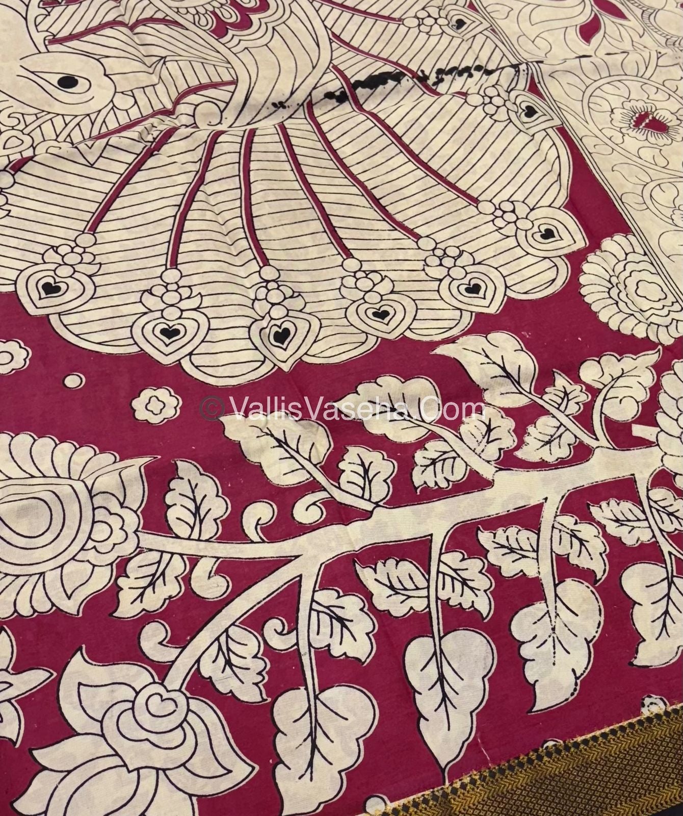 Chennur Silk | Kalamkari Prints | VVCKS006
