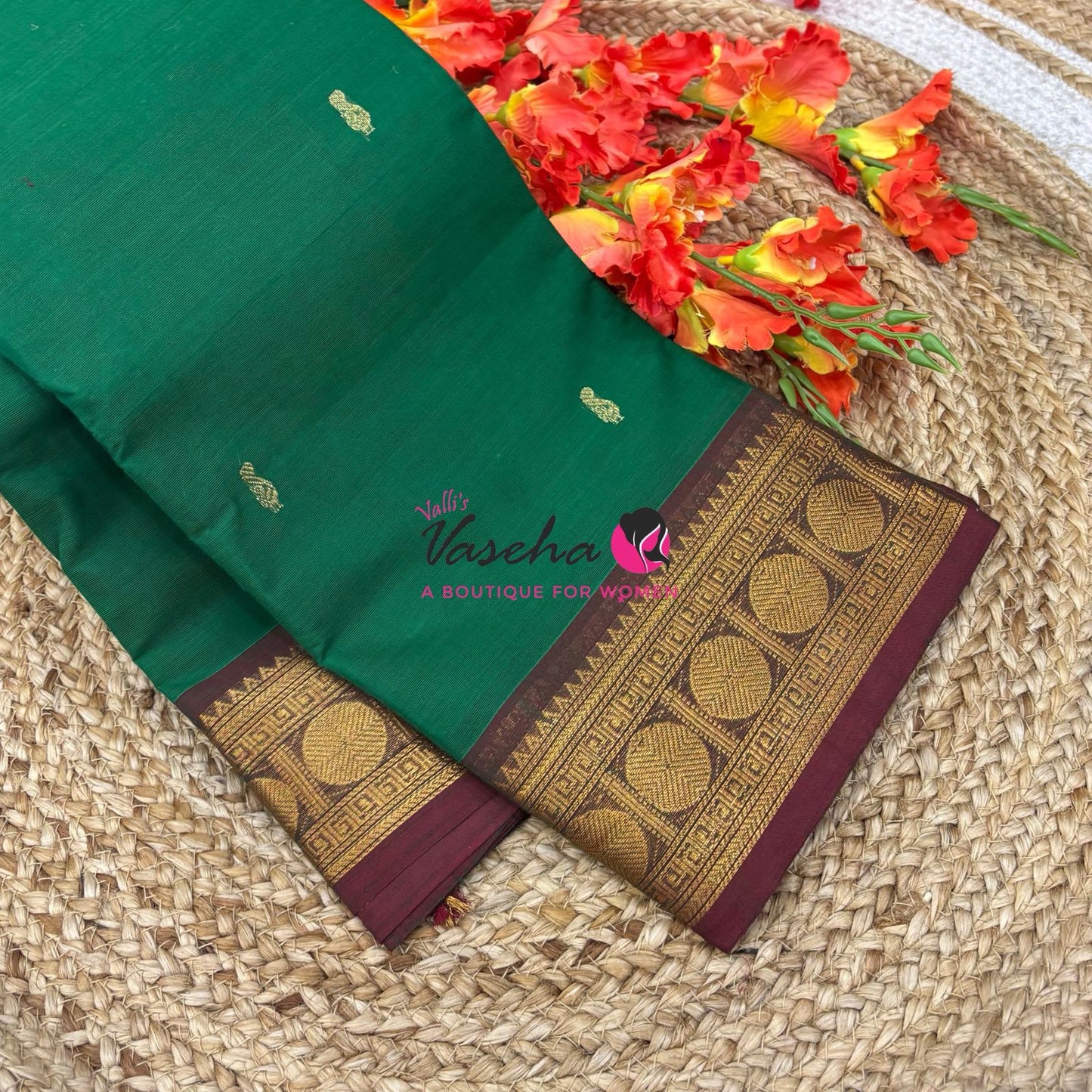 Kanchi Cotton Saree - VVKCS023