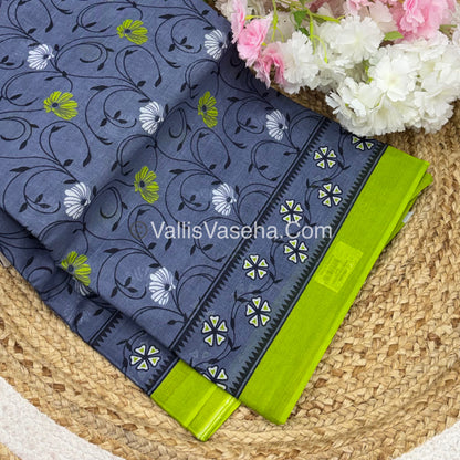 Pure Cotton Voile Saree | VVPVC001