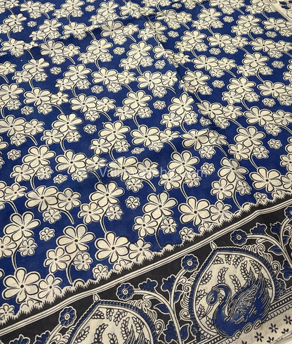 Pure Kalamkari Cotton Saree - VVPKC002