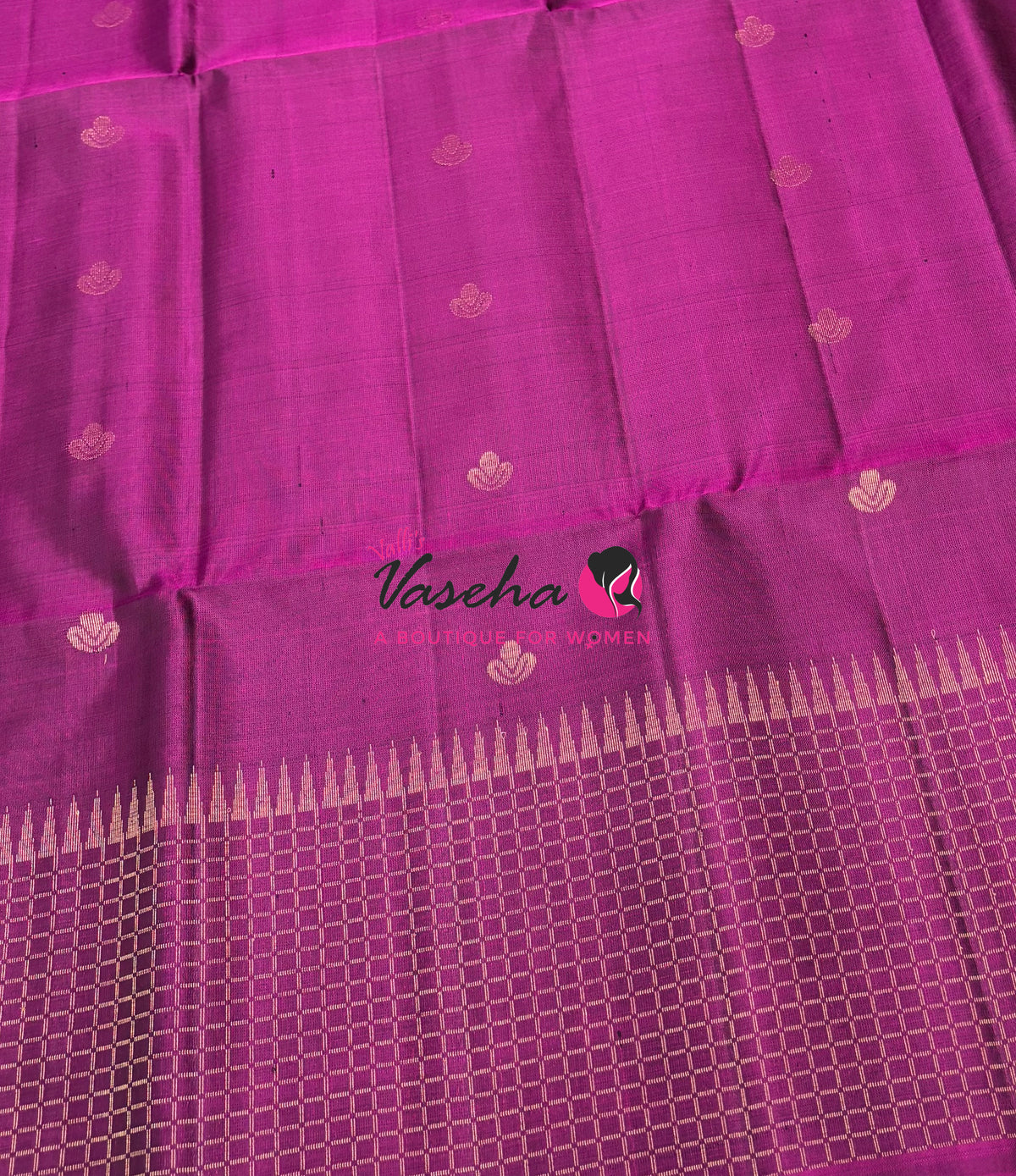 Pure Soft Silk Saree - Purple Shade - VVPSS132