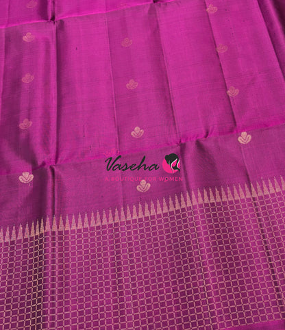 Pure Soft Silk Saree - Purple Shade - VVPSS132