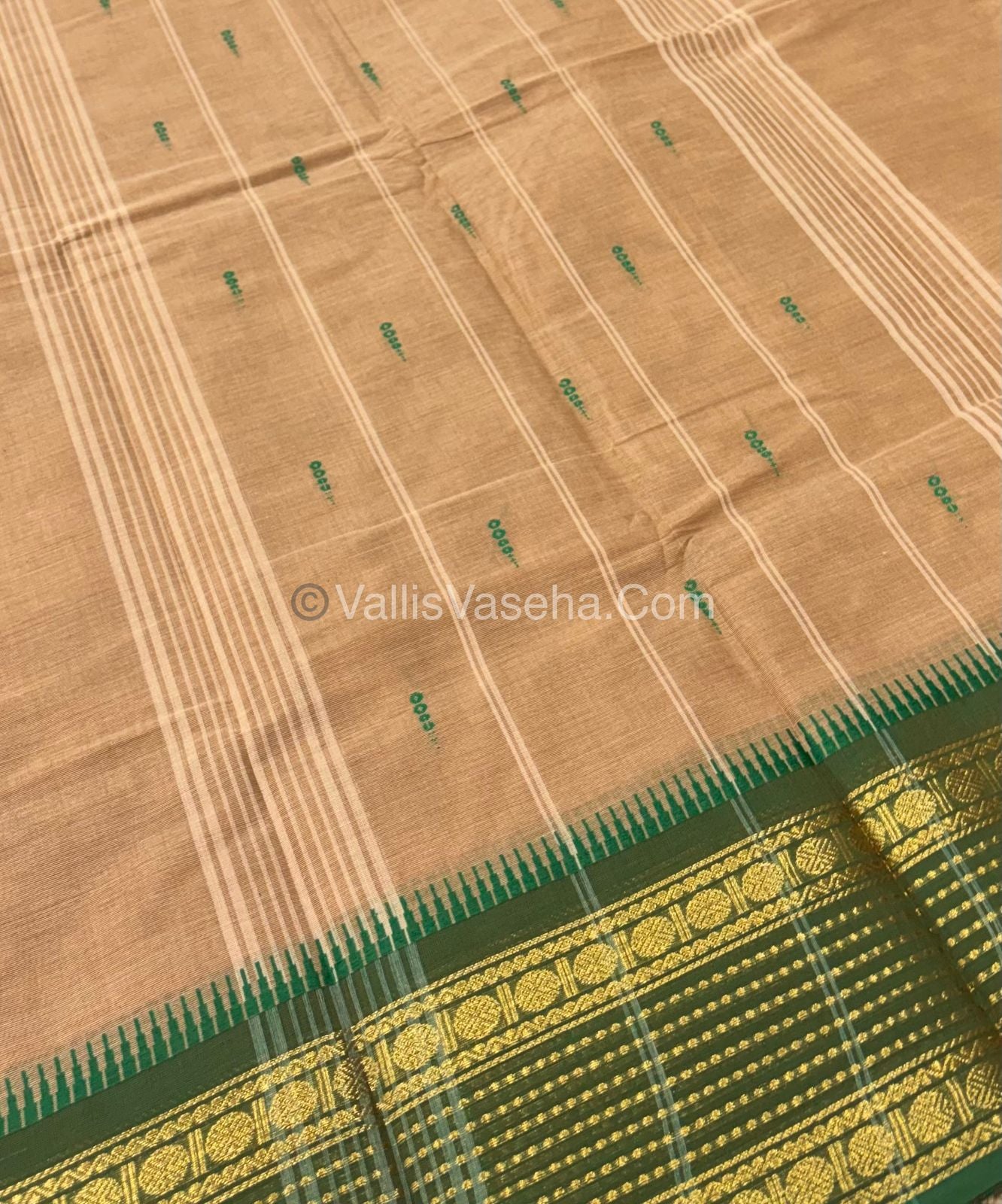 Kanchi Cotton Saree - VVKCS017