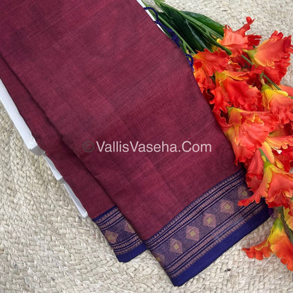 Dhaka Cotton Saree - VVDCS002
