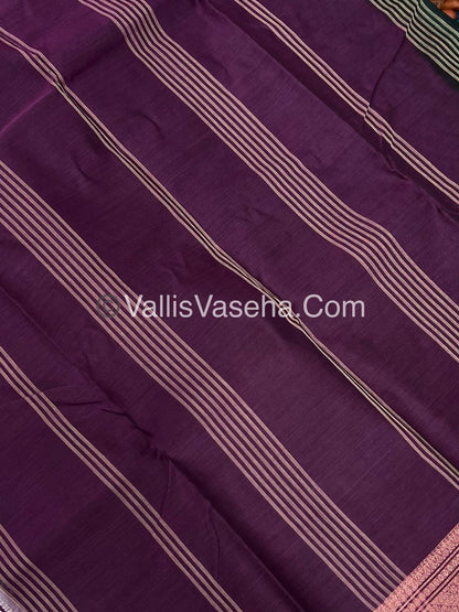 Dhaka Cotton Saree - VVDCS002