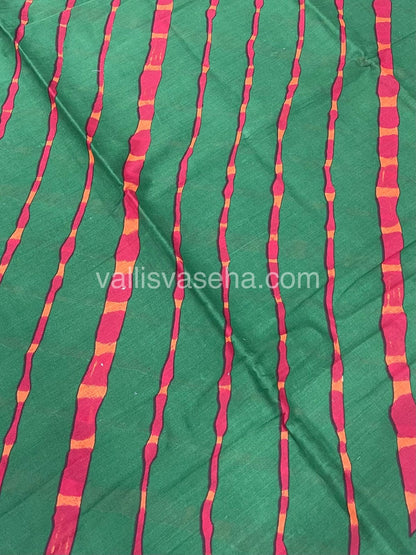 Pure Soft Mul Mul Cotton Sarees - Hand Block Prints - VVMMC008