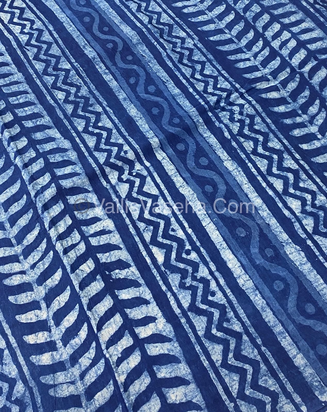 Pure Soft Mul Mul Cotton Sarees - Hand Block Prints - VVMMC003