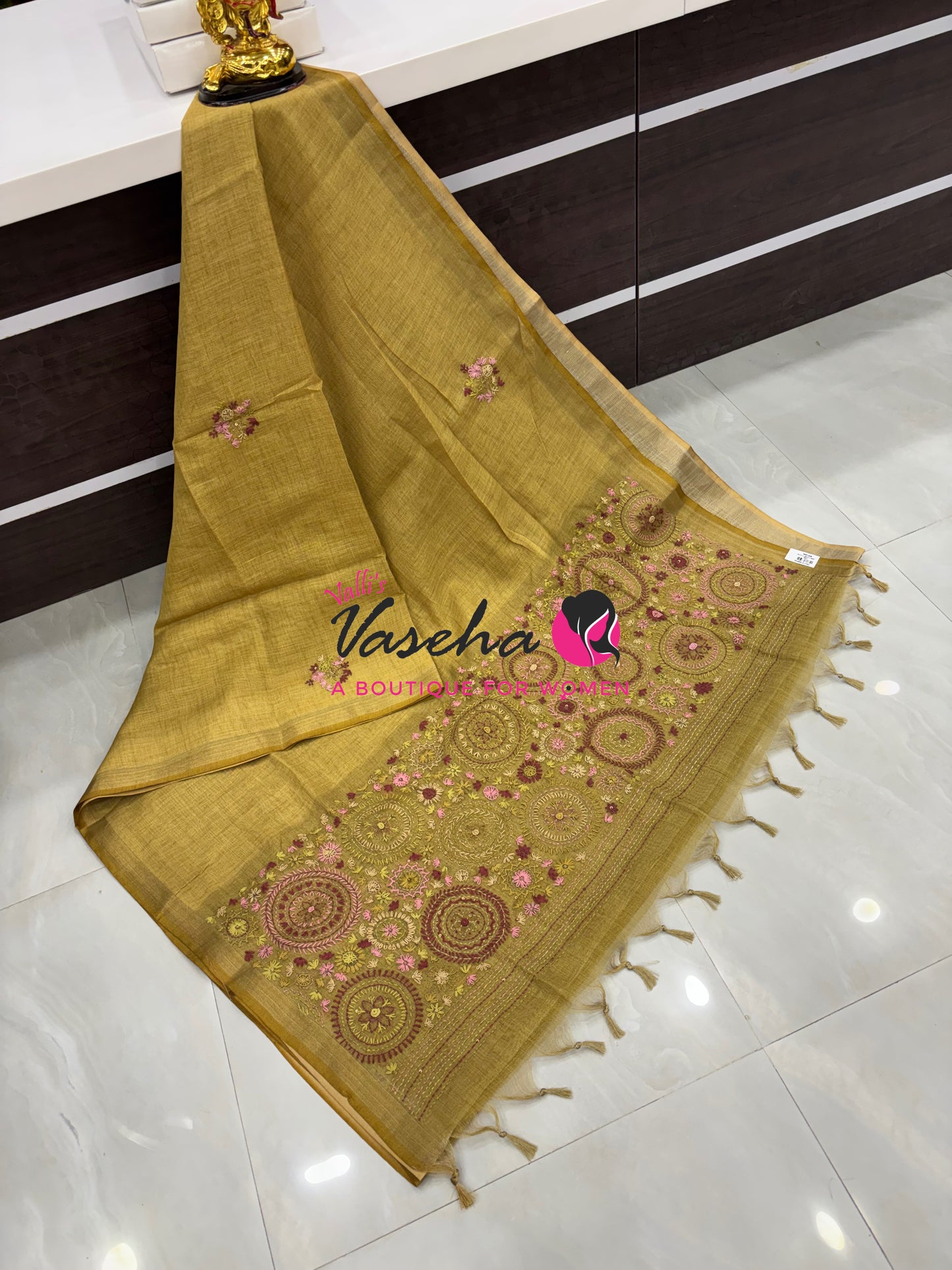 French Knot - Tissue Saree  - VVLFN019
