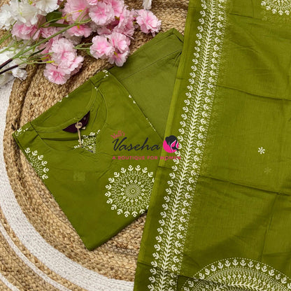Readymade 3pc Set - Cotton - VVRMS017