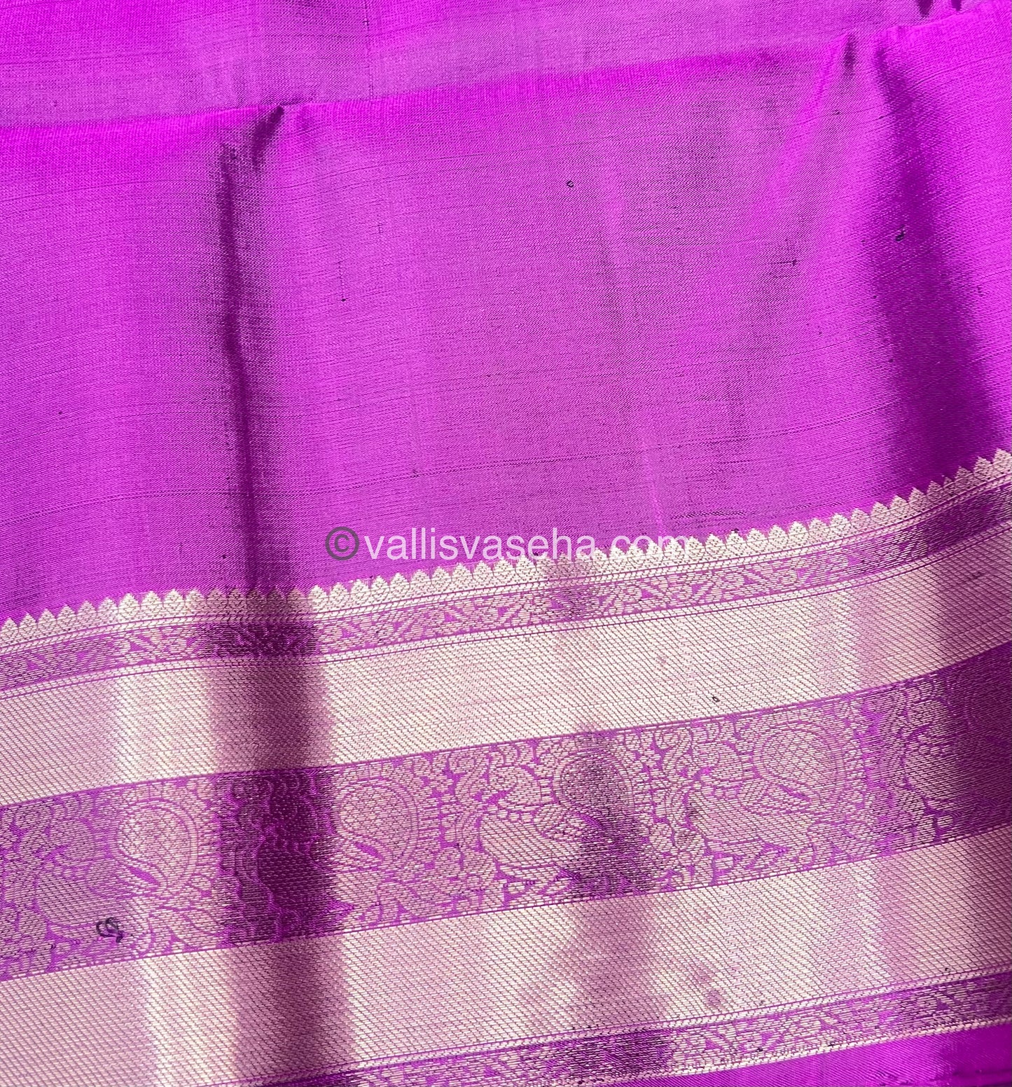 Pure Soft Silk Saree - Purple Shade - VVPSS063