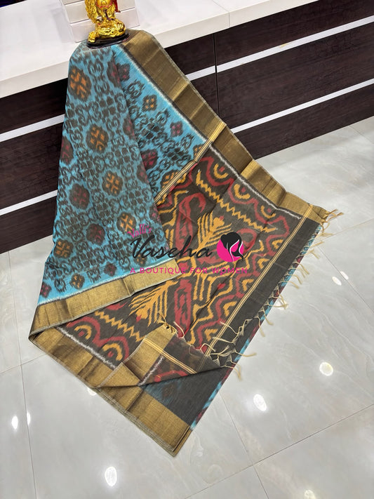 Kota Pochampally Cotton - Light Weight - VVKPS002