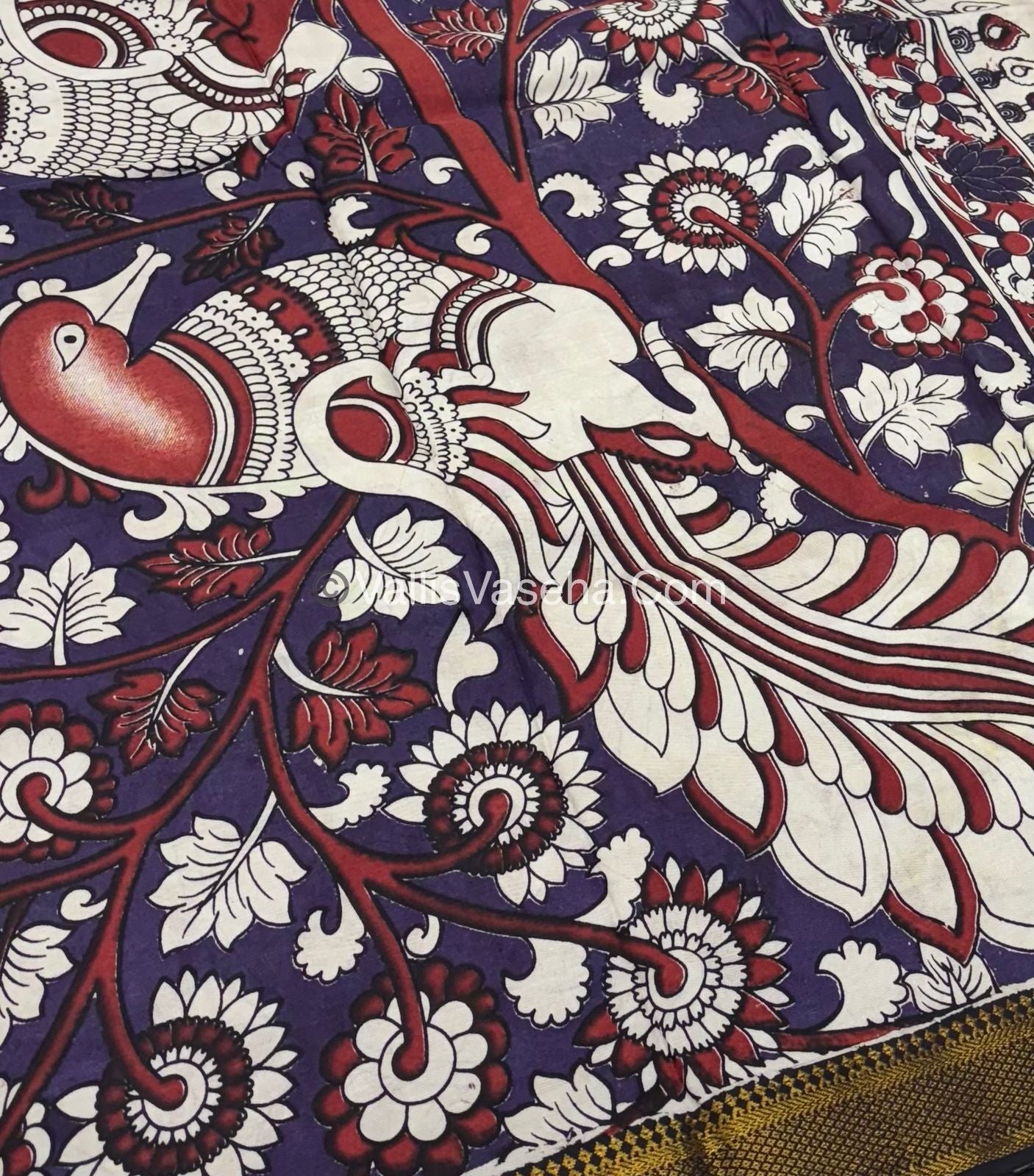 Chennur Silk | Kalamkari Prints | VVCKS006