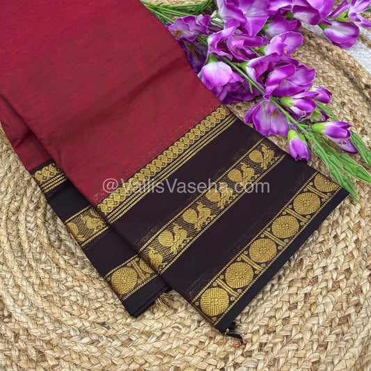 Kanchi Cotton Saree - VVKCS016