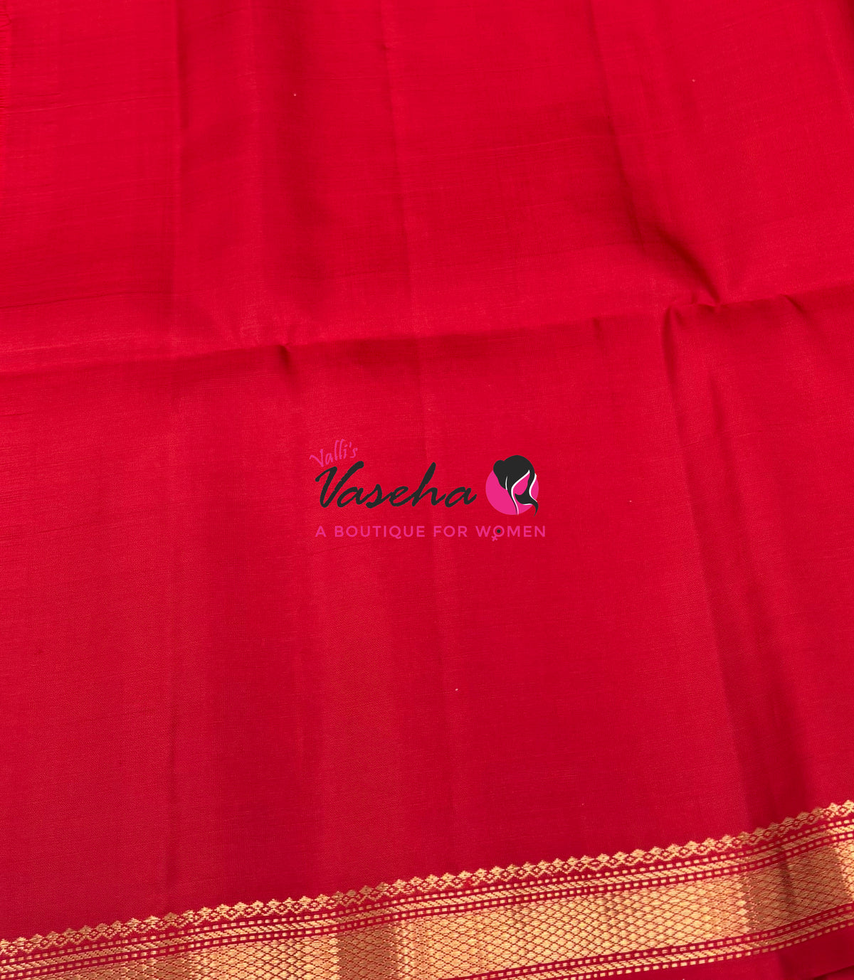 Pure Soft Silk Saree  - Red Shade - VVPSS144