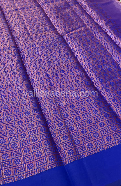 Banarasi - Copper Zari Saree - VVCZ001