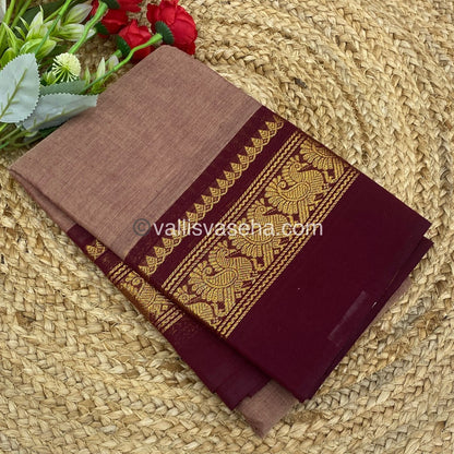 Kanchi Cotton Saree - VVKCS007