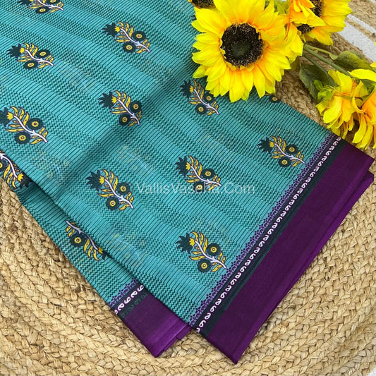 Pure Cotton Voile Saree | VVPVS001